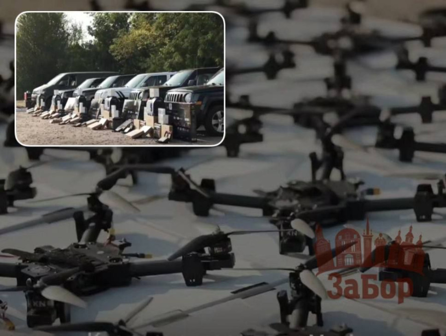 Чергову партію техніки передали військовим на Запорізький напрямок