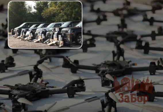 Автівки, дрони та Starlink: підрозділи на Запорізькому напрямку отримали нову техніку (фото, відео)