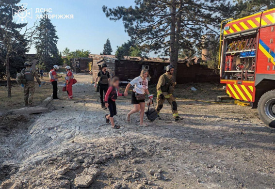 Подробиці удару по базі відпочинку у Запорізькому районі (фото, відео)