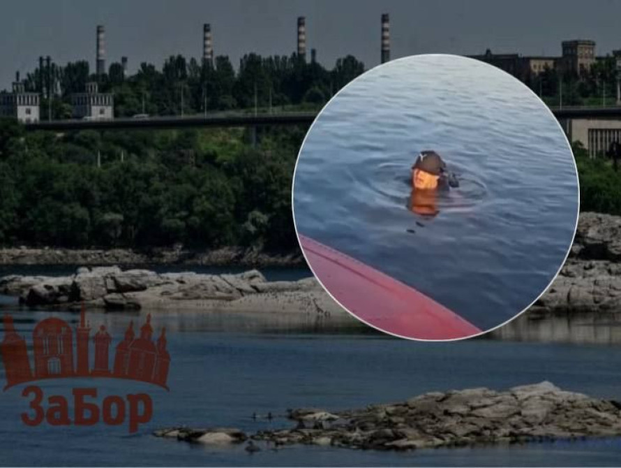 Чоловік заїхав у Дніпро на велосипеді