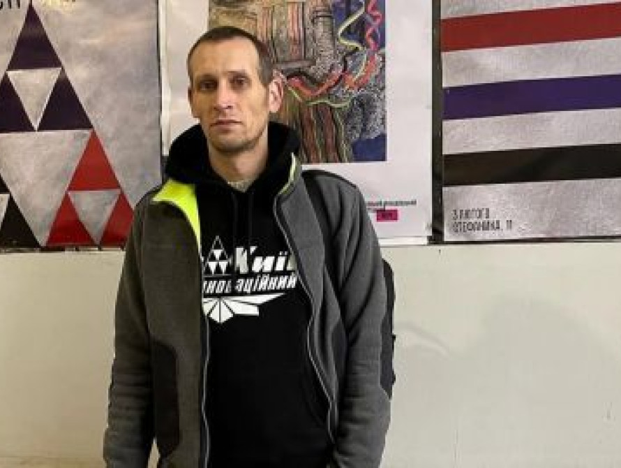 Художник та військовий Давид Чичкан