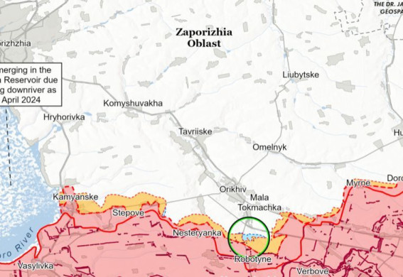 Ситуація на Запорізькому напрямку: росіяни не можуть просунутися, але перекидають десантників