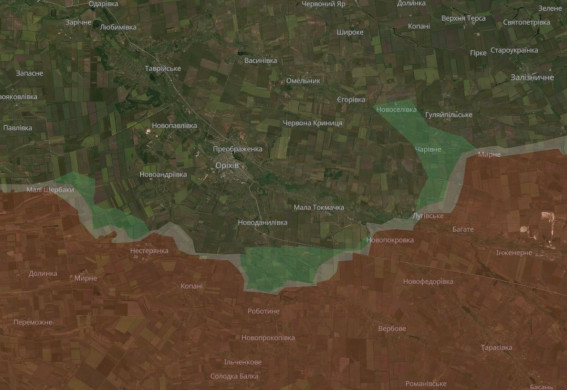 Поблизу Оріхова українські захисники відбили трьохгодинний штурм російської бронетехніки