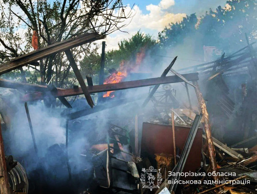 Руйнування в Запорізькій області внаслідок обстрілів