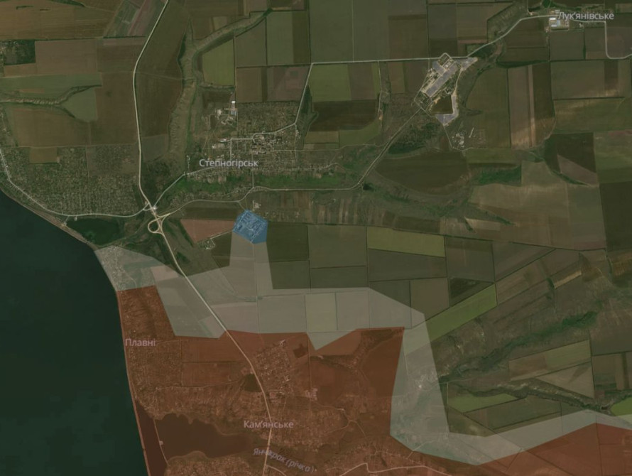 Оперативна ситуація на Запорізькому напрямку