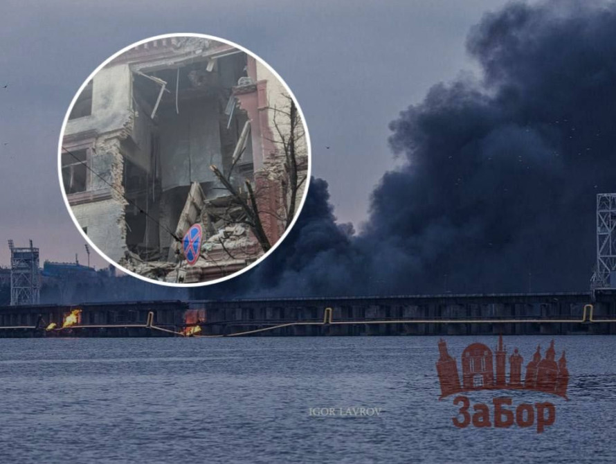 Наслідки ударів по Запоріжжю