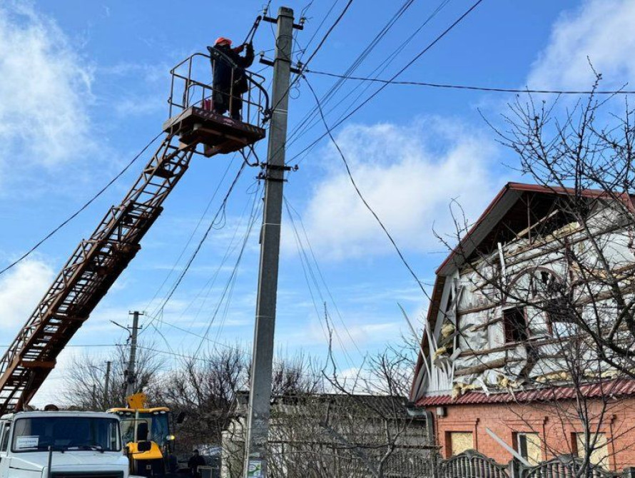 У Запорізькій області декілька десятків населених пунктів без світла та води