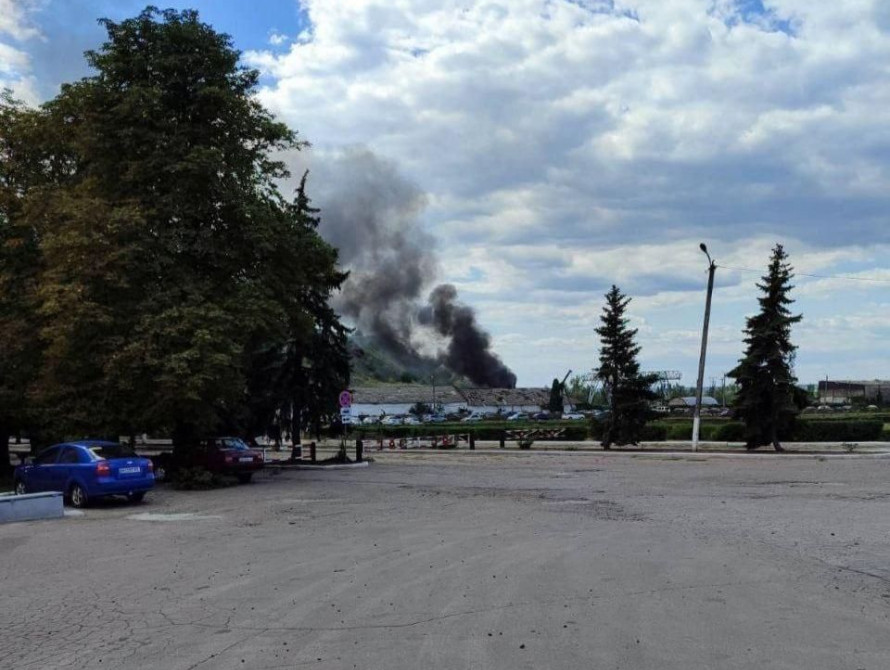 Наслідки удару по Білозерській шахті