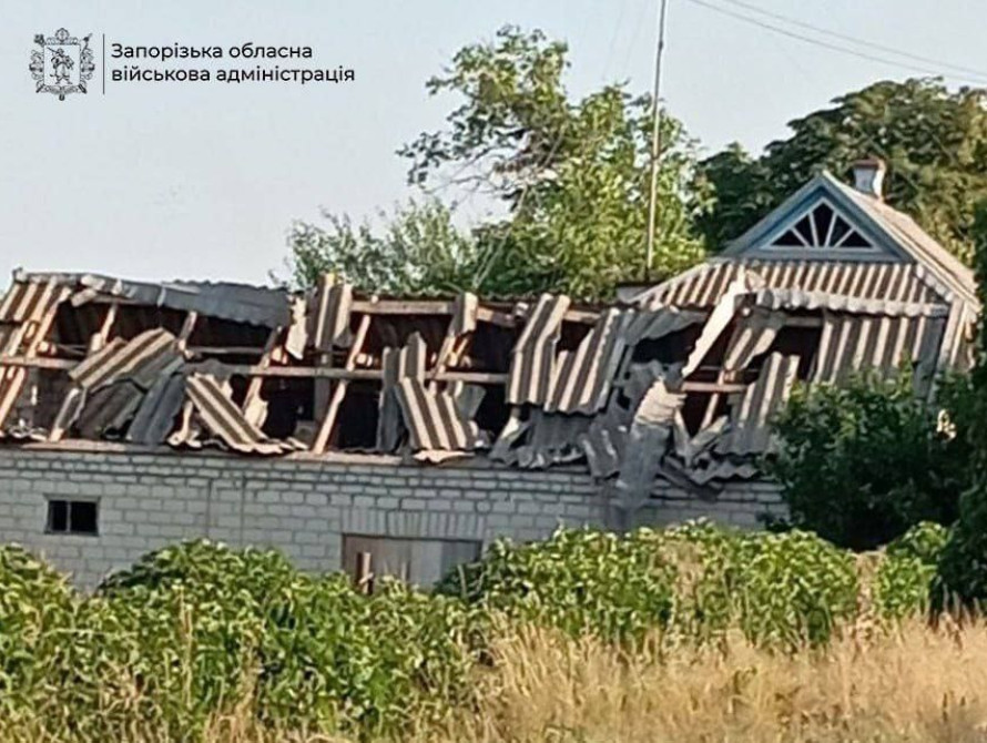 Руйнування у Запорізькій області внаслідок обстрілів