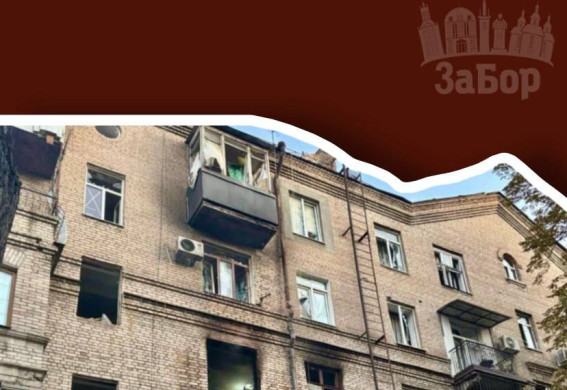 У Запоріжжі під обстріл потрапили фотоклуб та художній салон (відео)