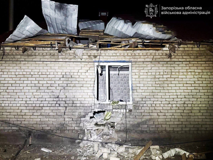 Руйнування у Запорізькій області внаслідок обстрілів