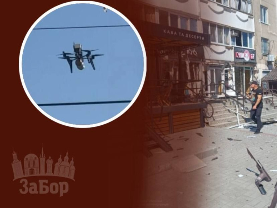 Ворожий дрон влучив на Пісках у Запоріжжі