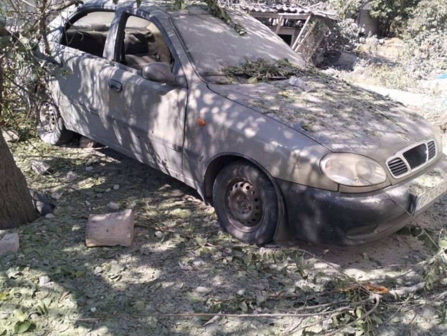 Руйнування у Біленькому внаслідок артобстрілу