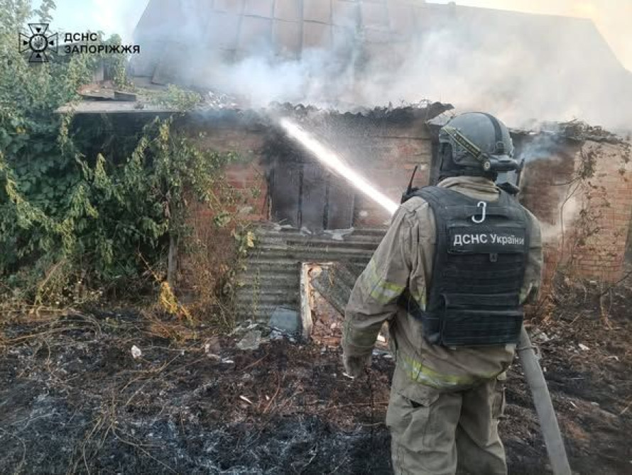 Ліквідація пожеж у Запорізькій області