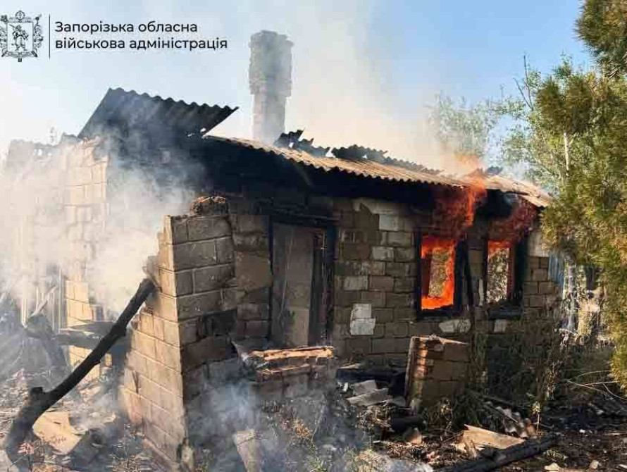Руйнування у Запорізькій області внаслідок обстрілів