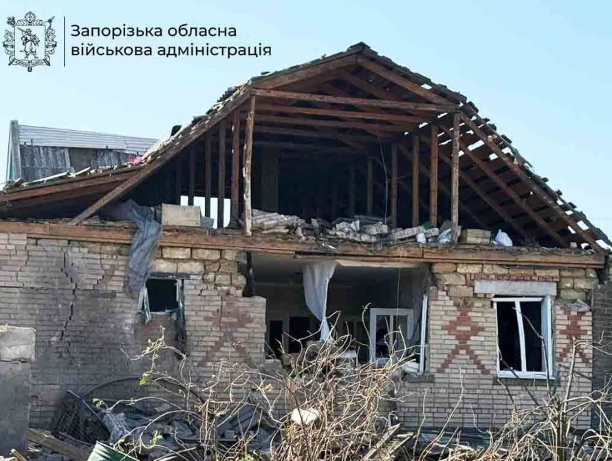 Руйнування у Запорізькій області внаслідок обстрілів