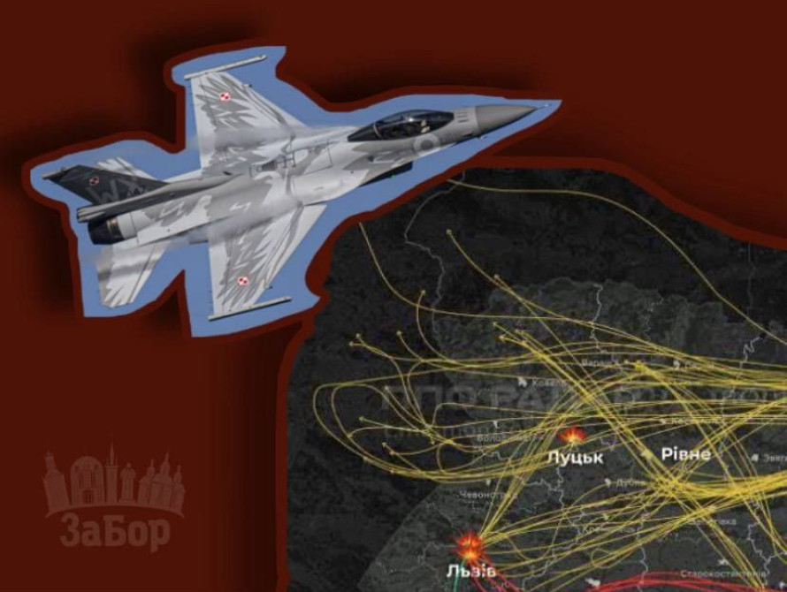 Цієї ночі російські дрони порушили повітряний простір Польщі