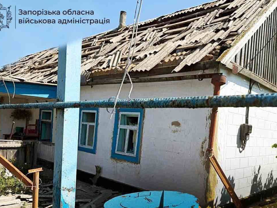 Руйнування у Запорізькій області внаслідок обстрілів