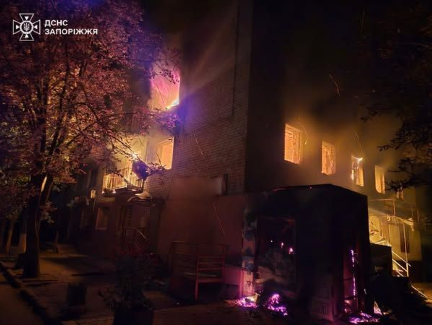 Ліквідація пожеж у Запорізькій області
