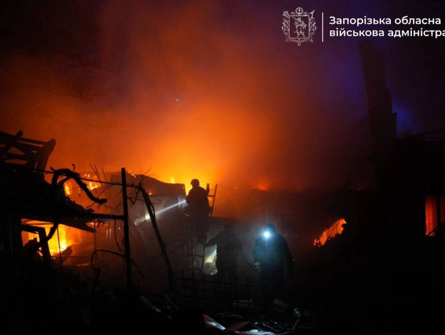 Руйнування у Запорізькій області внаслідок обстрілів