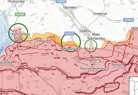 Російські війська ймовірно  захопили ще один населений пункт у Запорізькій області – ISW