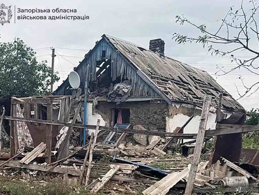 Руйнування у Запорізькій області внаслідок обстрілів