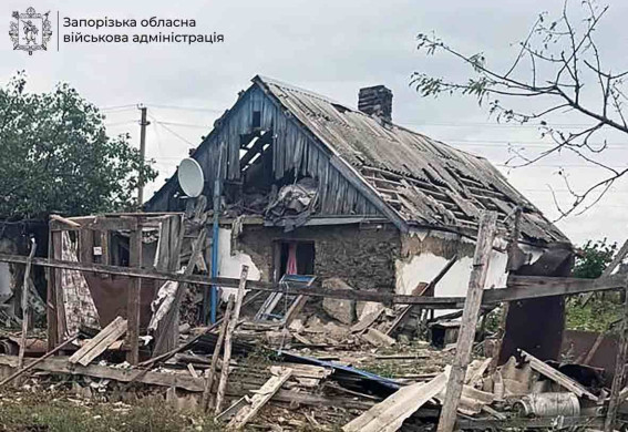 Двоє людей поранено внаслідок атак росіян по Запорізькій області