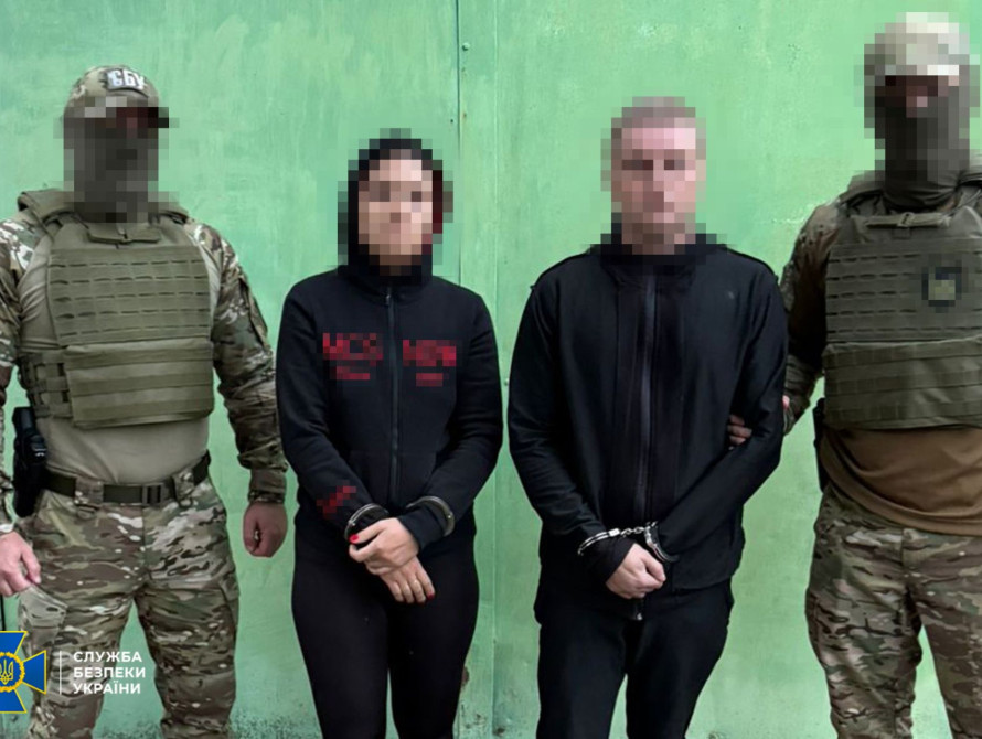 Затримане подружжя при спробі теракту
