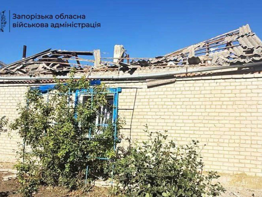 Руйнування у Запорізькій області внаслідок обстрілів
