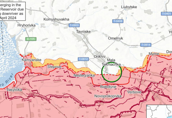 Ворог посилює атаки на сході Запорізької області, але не просувається – Генштаб