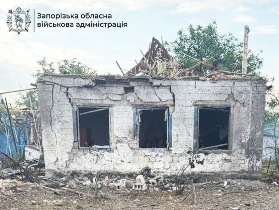 Руйнування у Запорізькій області внаслідок обстрілів