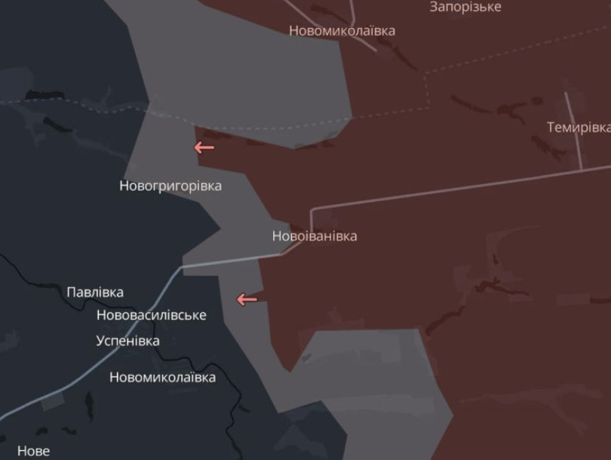 Оперативна ситуація на Новопавлівському напрямку