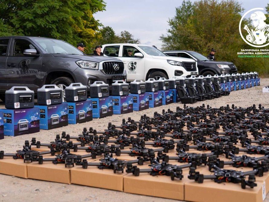 Техніка, передана поліції для роботи у прифронтових громадах