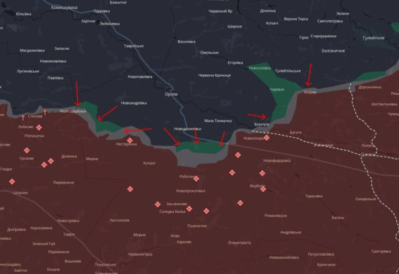 Сили оборони на Запорізькому напрямку просунулись на понад 3 км поблизу Оріхова – Зеленський