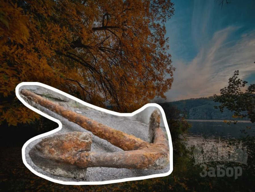 На Хортиці знайшли дворогий якір XVIII століття