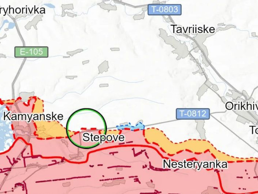 Оперативна ситуація на Запорізькому напрямку