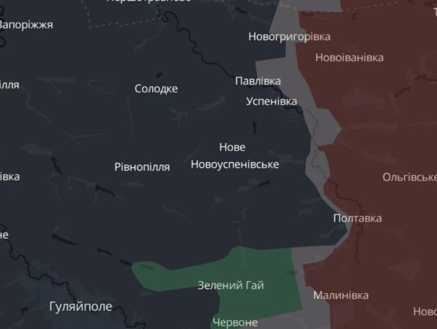 Оперативна ситуація на Олександрівському напрямку