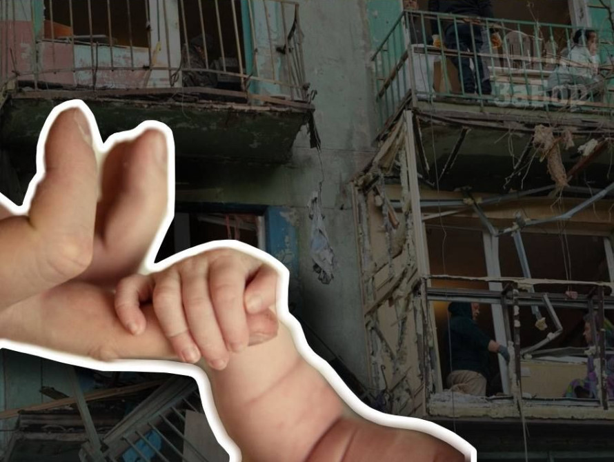 У Запоріжжі постраждало двоє немовлят внаслідок обстрілу