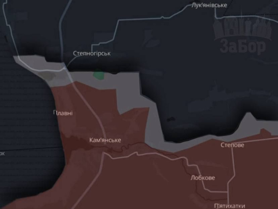 Оперативна ситуація на Запорізькому напрямку