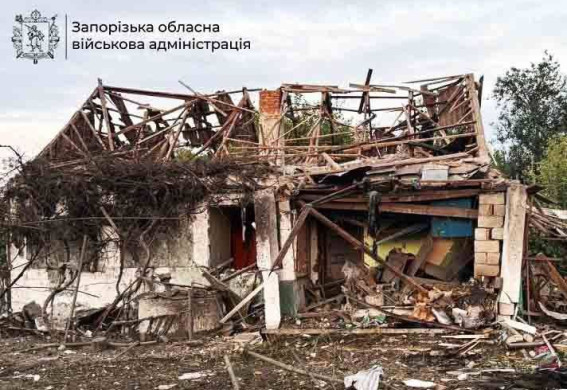 Одна людина загинула та ще одну поранено внаслідок обстрілів Запорізької області