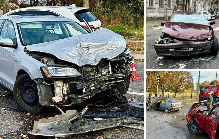 51 людина загинула на Запоріжжі внаслідок ДТП