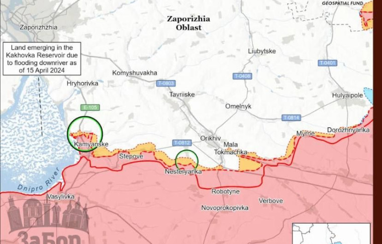 Оперативна ситуація у Запорізькій області – найбільш напружена на Олександрівському напрямку