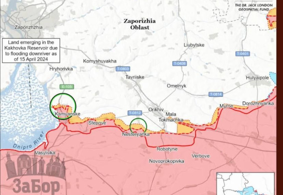 Оперативна ситуація у Запорізькій області – найбільш напружена на Олександрівському напрямку