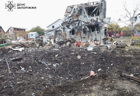Внаслідок обстрілу у Запорізькому районі двоє поранених (фото)