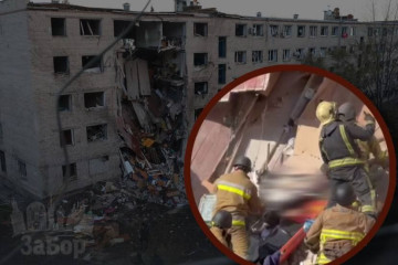 Двоє загиблих у Запоріжжі: тіло ще одного чоловіка дістали з-під завалів будинку (відео)