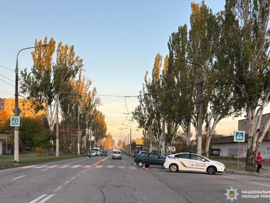 ДТП на вулиці Космічній у Запоріжжі