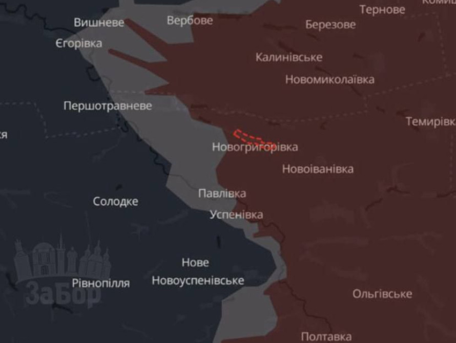 Оперативна ситуація на Запорізькому напрямку