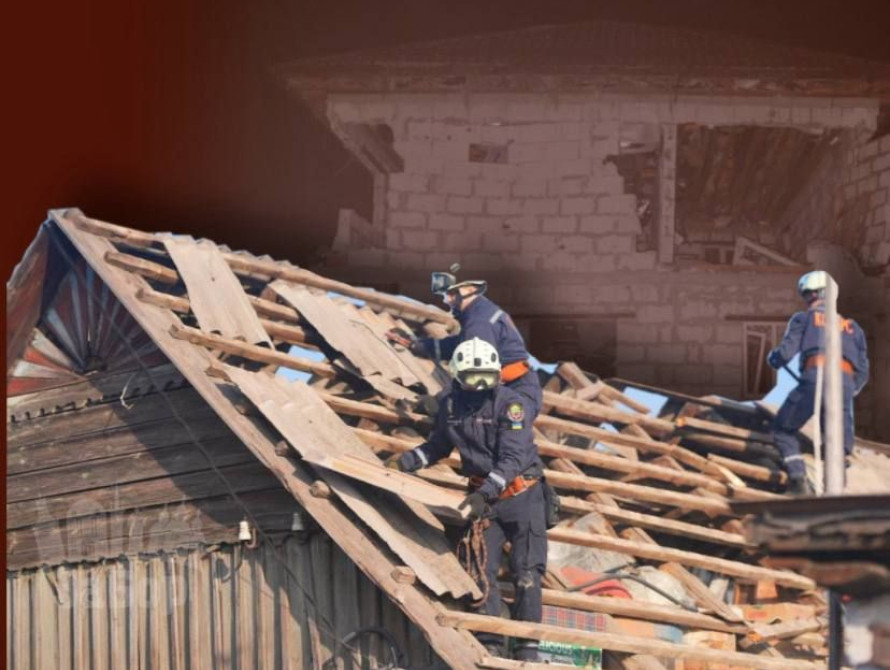 Ліквідація наслідків ворожої атаки у Запоріжжі