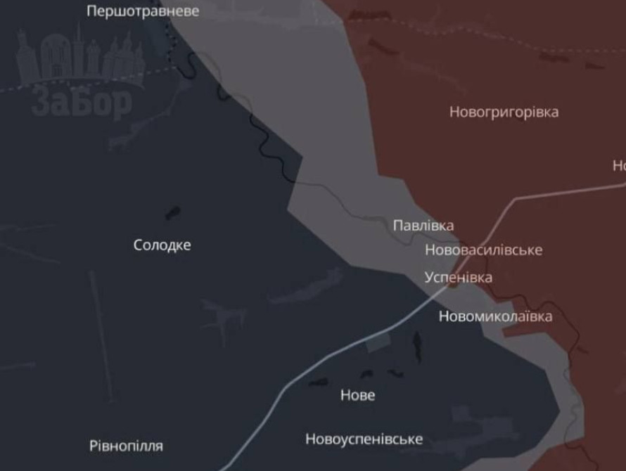 Оперативна ситуація на Олександрівському напрямку