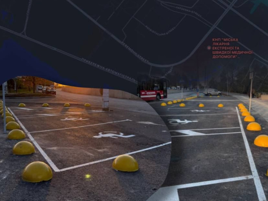 У Запоріжжі облаштували парковку